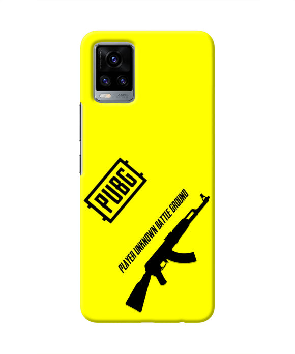 PUBG AKM Gun Vivo V20 Real 4D Back Cover