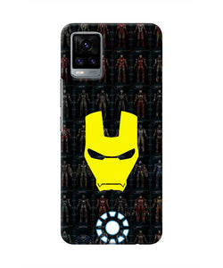 Iron Man Suit Vivo V20 Real 4D Back Cover