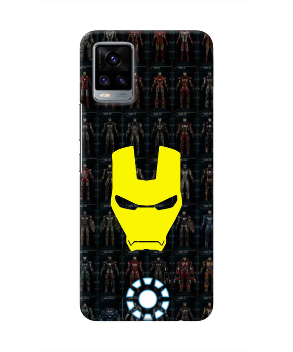 Iron Man Suit Vivo V20 Real 4D Back Cover