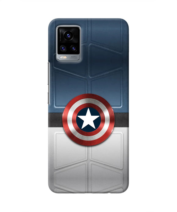 Captain America Suit Vivo V20 Real 4D Back Cover