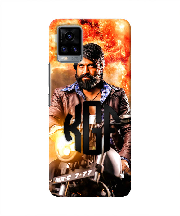 Rocky Bhai on Bike Vivo V20 Real 4D Back Cover