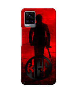 Rocky Bhai K G F Chapter 2 Logo Vivo V20 Real 4D Back Cover