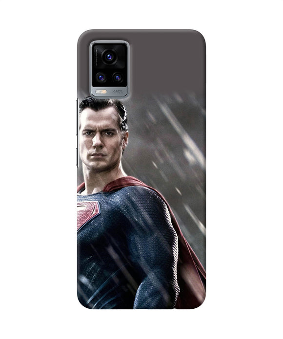 Superman man of steel Vivo V20 Back Cover