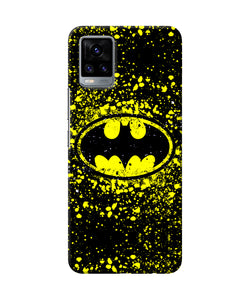 Batman last knight print yellow Vivo V20 Back Cover