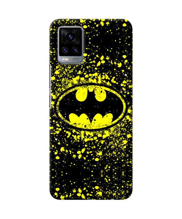 Batman last knight print yellow Vivo V20 Back Cover