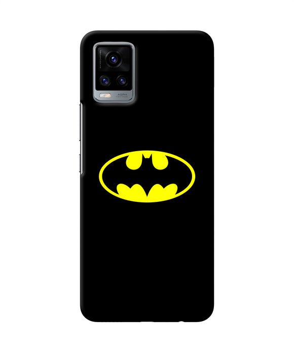 Batman last knight print black Vivo V20 Back Cover