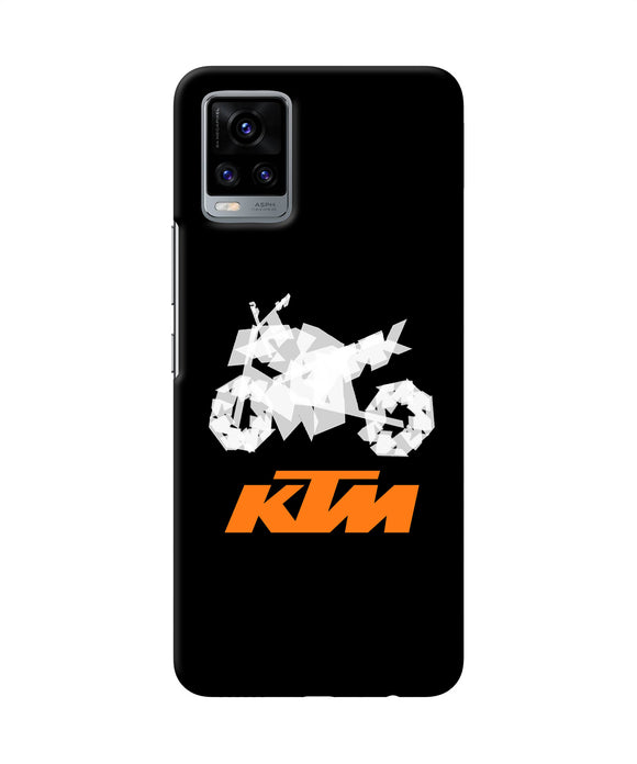 KTM sketch Vivo V20 Back Cover