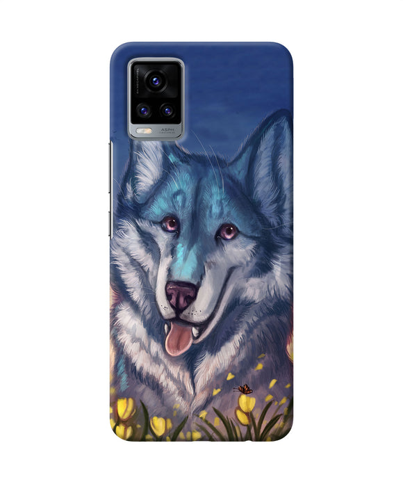 Cute wolf Vivo V20 Back Cover