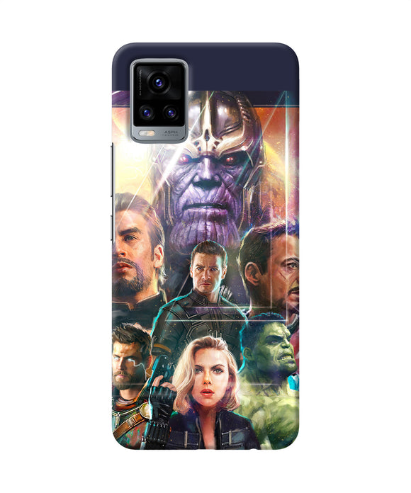 Avengers poster Vivo V20 Back Cover