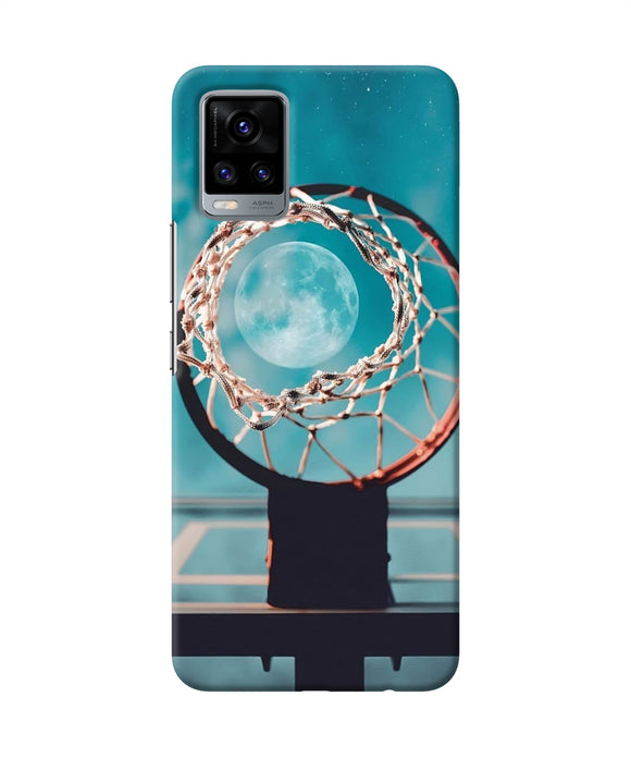 Basket ball moon Vivo V20 Back Cover