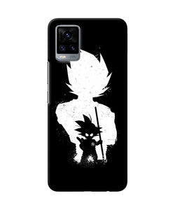 Goku night little character Vivo V20 Back Cover