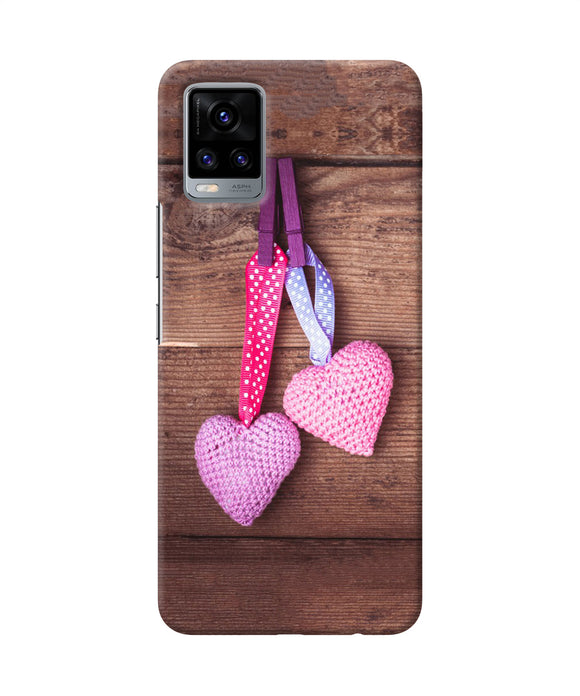 Two gift hearts Vivo V20 Back Cover