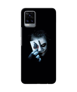 Joker dark knight card Vivo V20 Back Cover