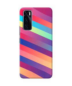 Stripes color Vivo V20 SE Back Cover