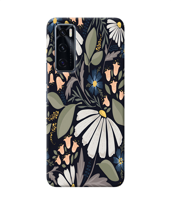 Flowers Art Vivo V20 SE Back Cover