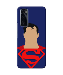 Superman Cape Vivo V20 SE Real 4D Back Cover