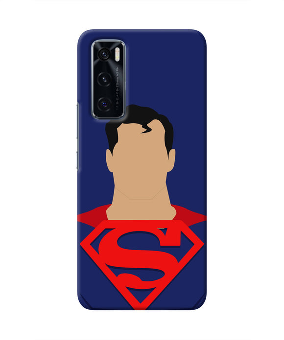 Superman Cape Vivo V20 SE Real 4D Back Cover