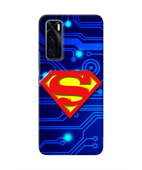 Superman Abstract Vivo V20 SE Real 4D Back Cover