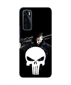 Punisher Character Vivo V20 SE Real 4D Back Cover