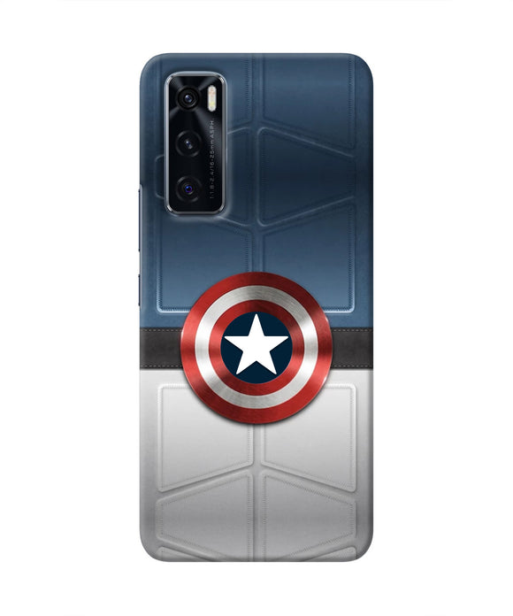Captain America Suit Vivo V20 SE Real 4D Back Cover