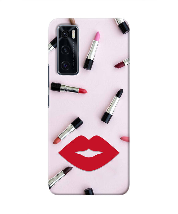 Lips Lipstick Shades Vivo V20 SE Real 4D Back Cover