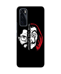 Money Heist Think Like Professor Vivo V20 SE Back Cover