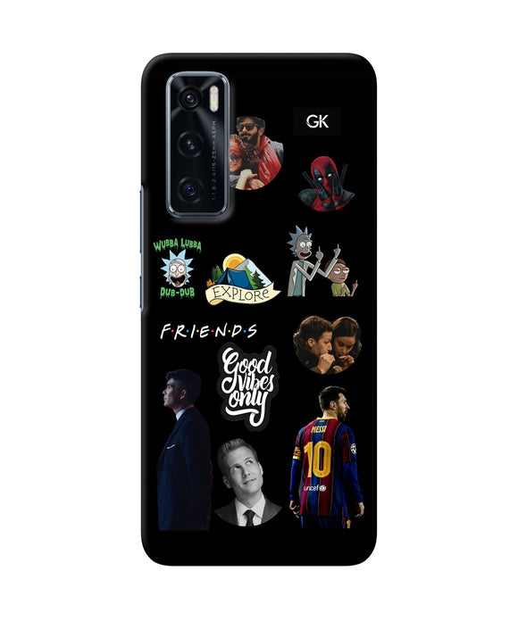 Positive Characters Vivo V20 SE Back Cover