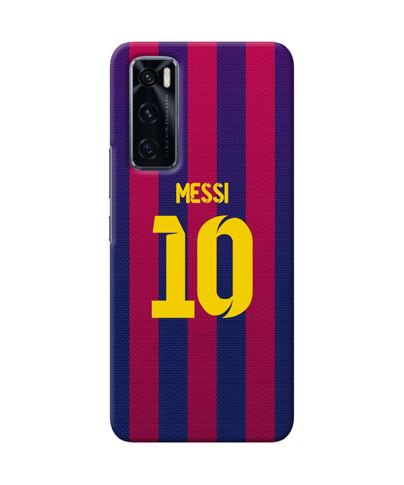 Messi 10 tshirt Vivo V20 SE Back Cover