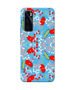 Small red animation pattern Vivo V20 SE Back Cover