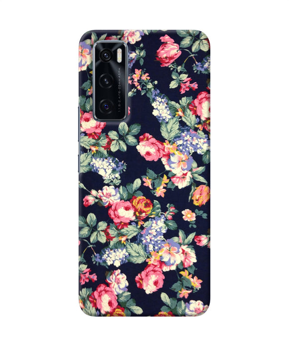 Natural flower print Vivo V20 SE Back Cover