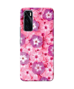 Natural pink flower Vivo V20 SE Back Cover