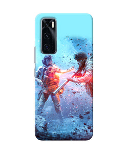 Pubg water fight Vivo V20 SE Back Cover