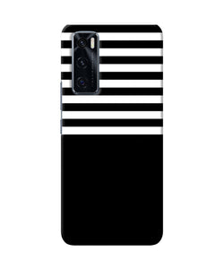 Black and white print Vivo V20 SE Back Cover