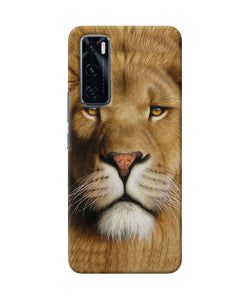 Nature lion poster Vivo V20 SE Back Cover