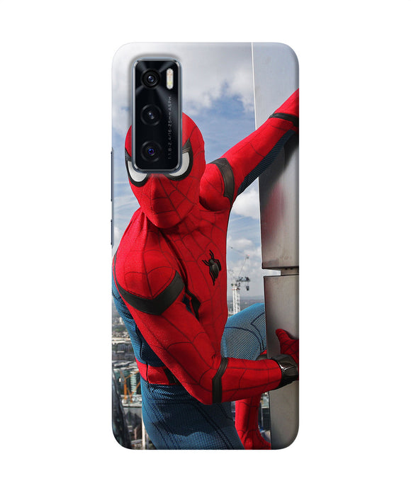 Spiderman on the wall Vivo V20 SE Back Cover