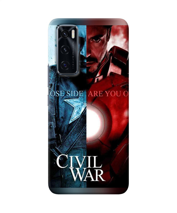 Civil war Vivo V20 SE Back Cover