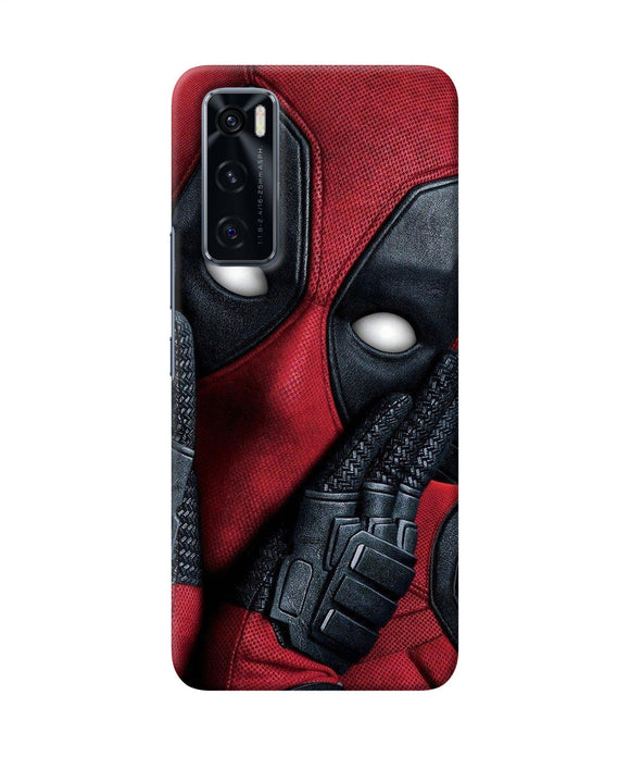 Thinking deadpool Vivo V20 SE Back Cover