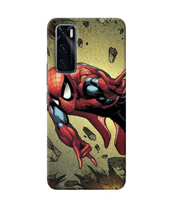 Spiderman on sky Vivo V20 SE Back Cover