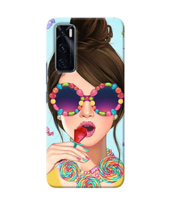 Fashion girl Vivo V20 SE Back Cover