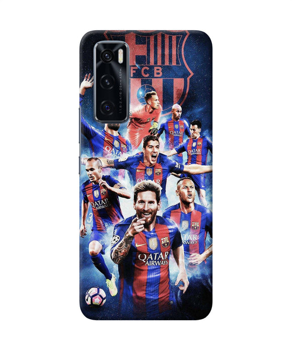 Messi FCB team Vivo V20 SE Back Cover