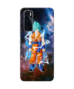 Vegeta goku galaxy Vivo V20 SE Back Cover