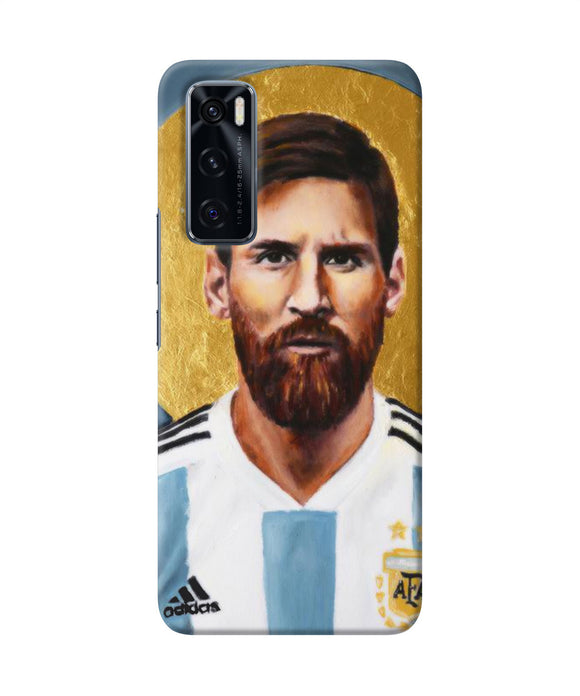 Messi face Vivo V20 SE Back Cover