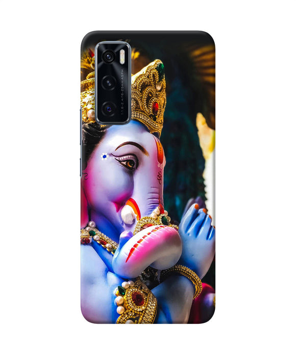 Lord ganesh statue Vivo V20 SE Back Cover