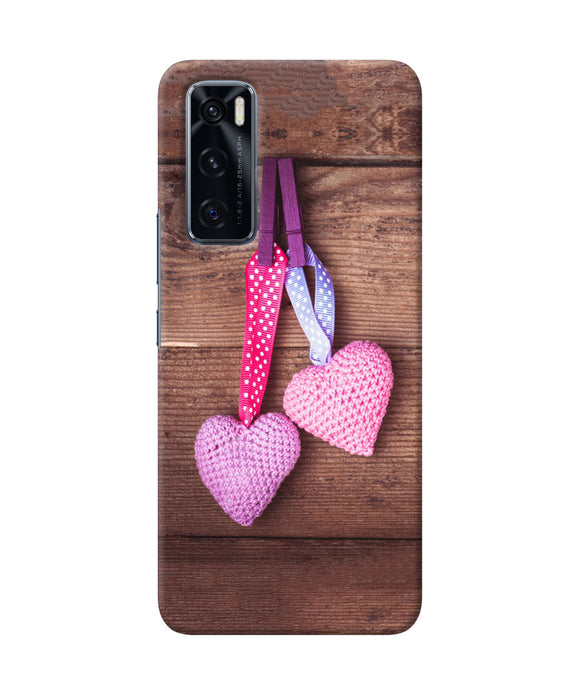 Two gift hearts Vivo V20 SE Back Cover