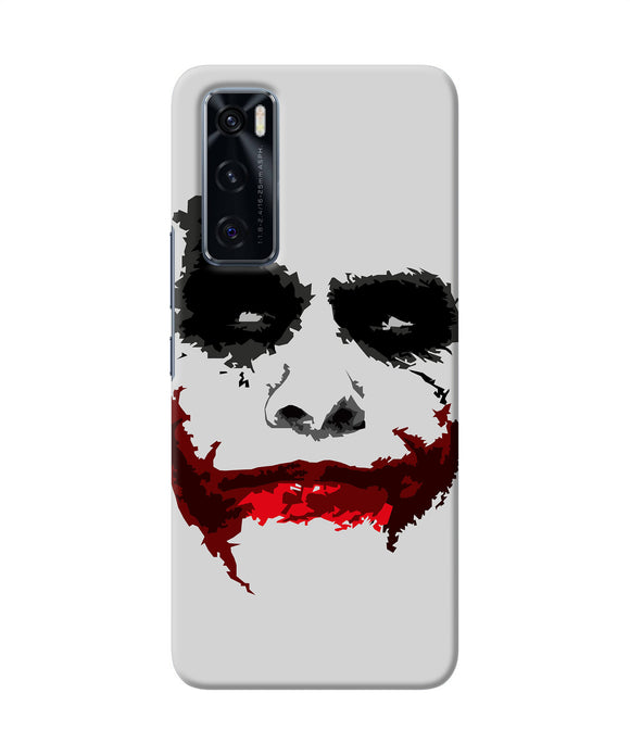 Joker dark knight red smile Vivo V20 SE Back Cover