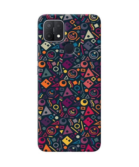 Geometric Abstract Oppo A15/A15s Back Cover