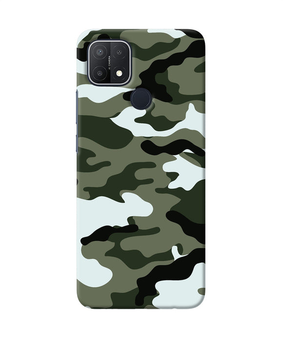 Camouflage Oppo A15/A15s Back Cover