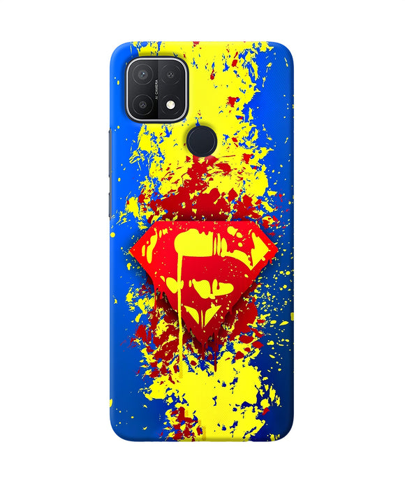 Superman logo Oppo A15/A15s Back Cover