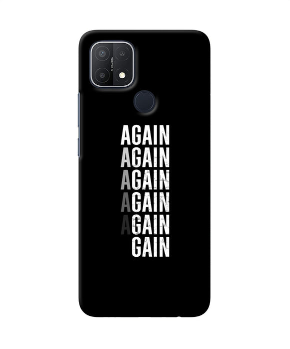 Again Again Gain Oppo A15/A15s Back Cover