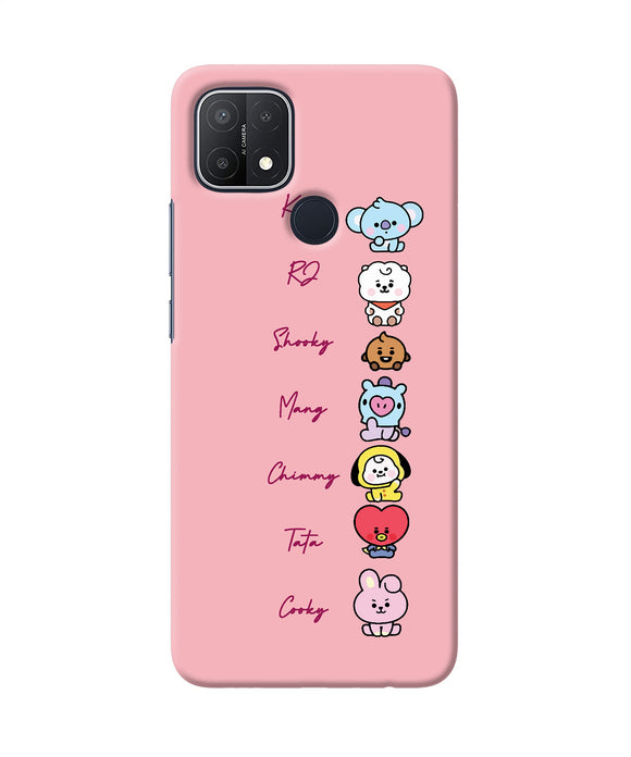 BTS names Oppo A15/A15s Back Cover